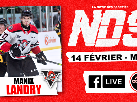 NDS - La notif des sportifs avec Manix Landry