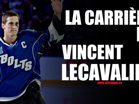 La carrière de Vincent Lecavalier