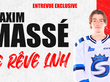 Le rêve LNH: Entrevue exclusive avec Maxim Massé