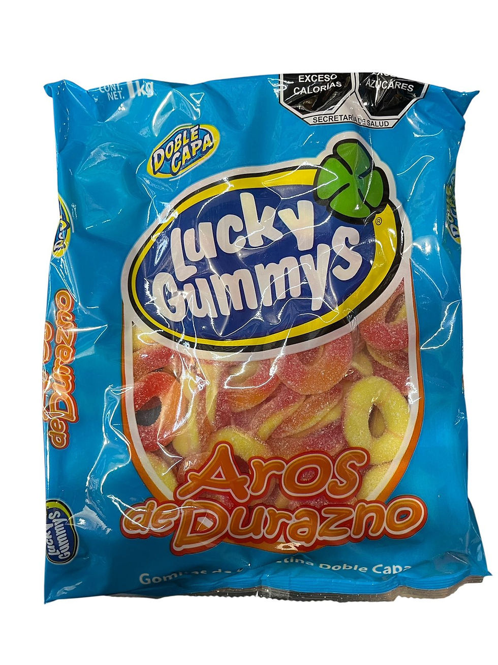 Gomita lucky Gummys aro durazno