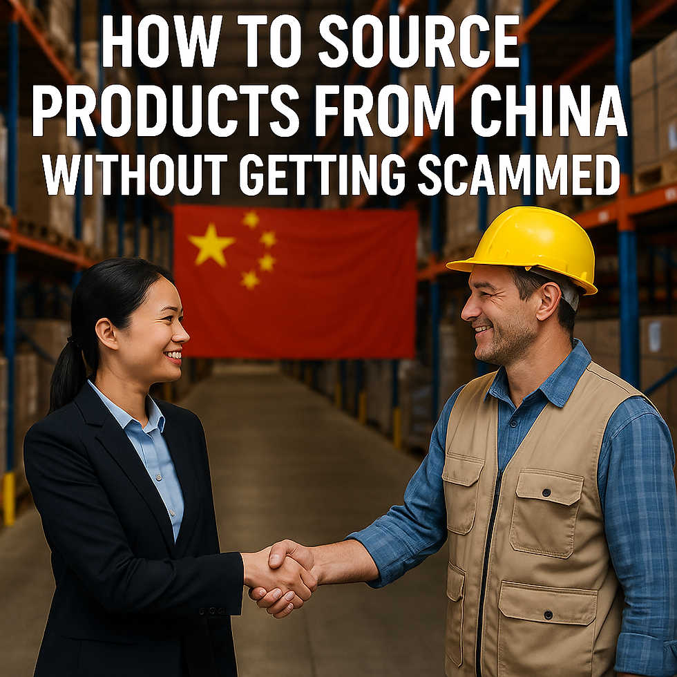How to source products from China without getting scammed — Tophney sourcing tips