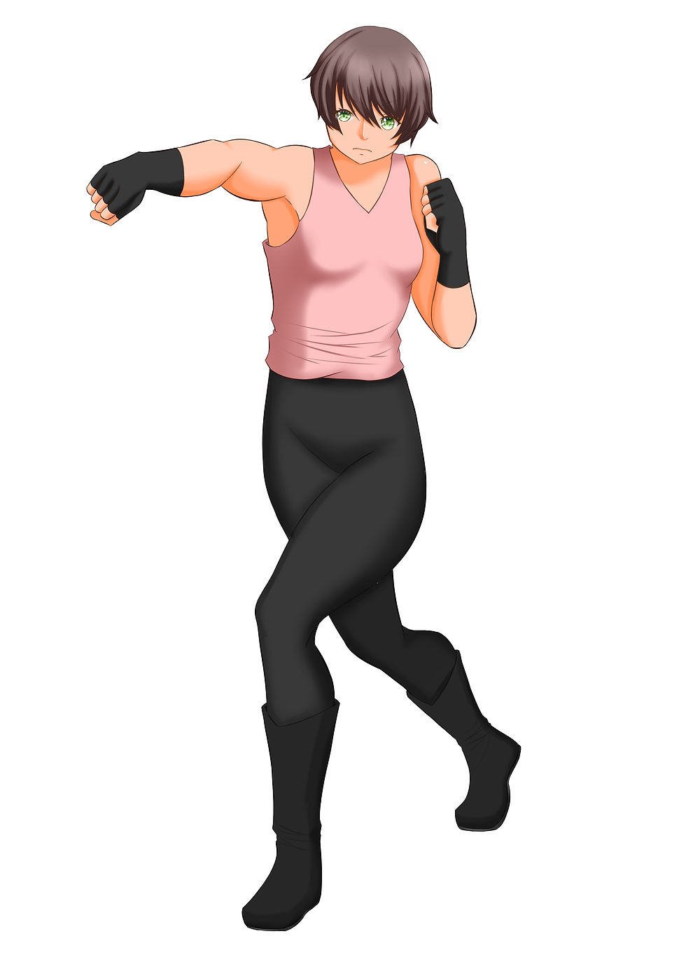 動きのあるイラスト練習