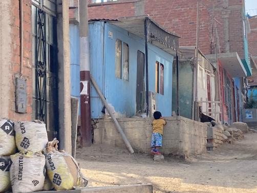 In den Slums von Lima Fachkräfteschulung häusliche Gewalt Juli 2023