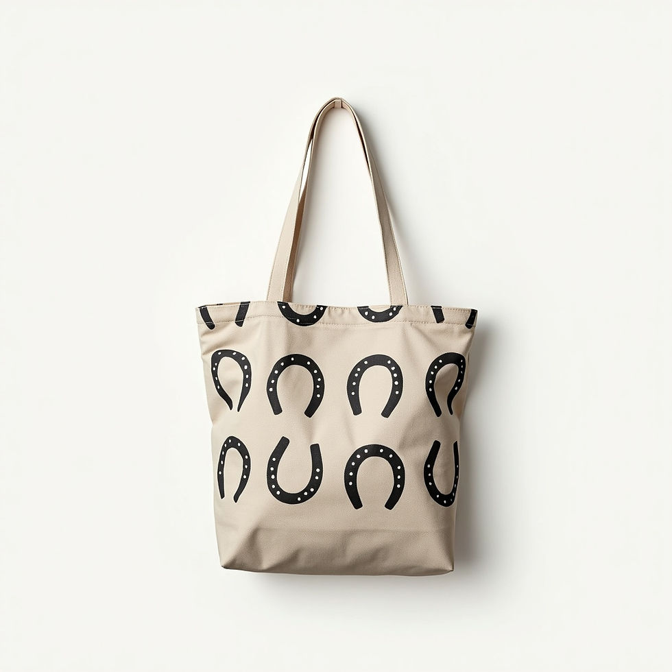 Trackside Tote Bag