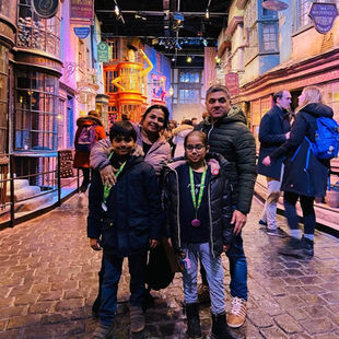 Zara spends her 10th birthday at Harry Potter World