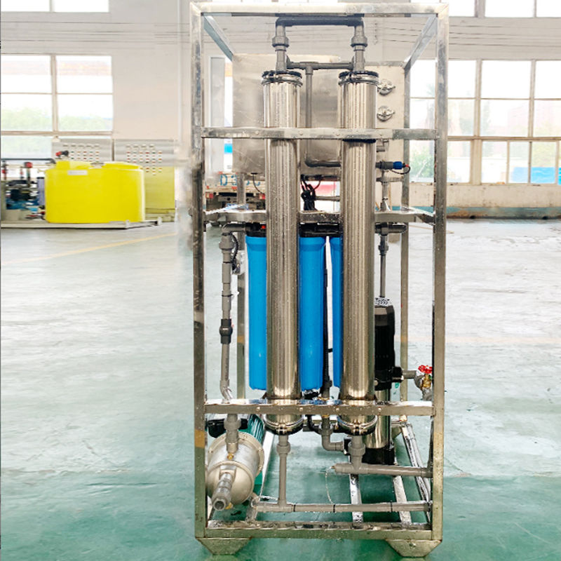 Прев'ю: 0.25 Ton Simple Reverse Osmosis Frame Machine Purifier Full-Automatic Water Puri