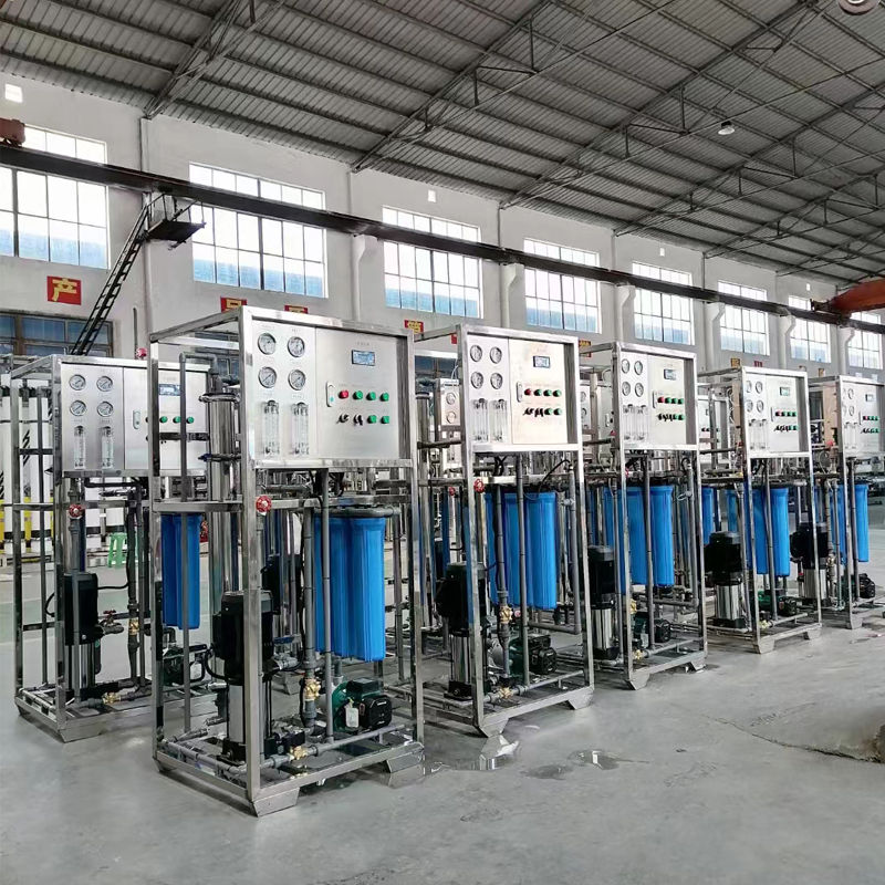 Прев'ю: 0.25 Ton Simple Reverse Osmosis Frame Machine Purifier Full-Automatic Water Puri