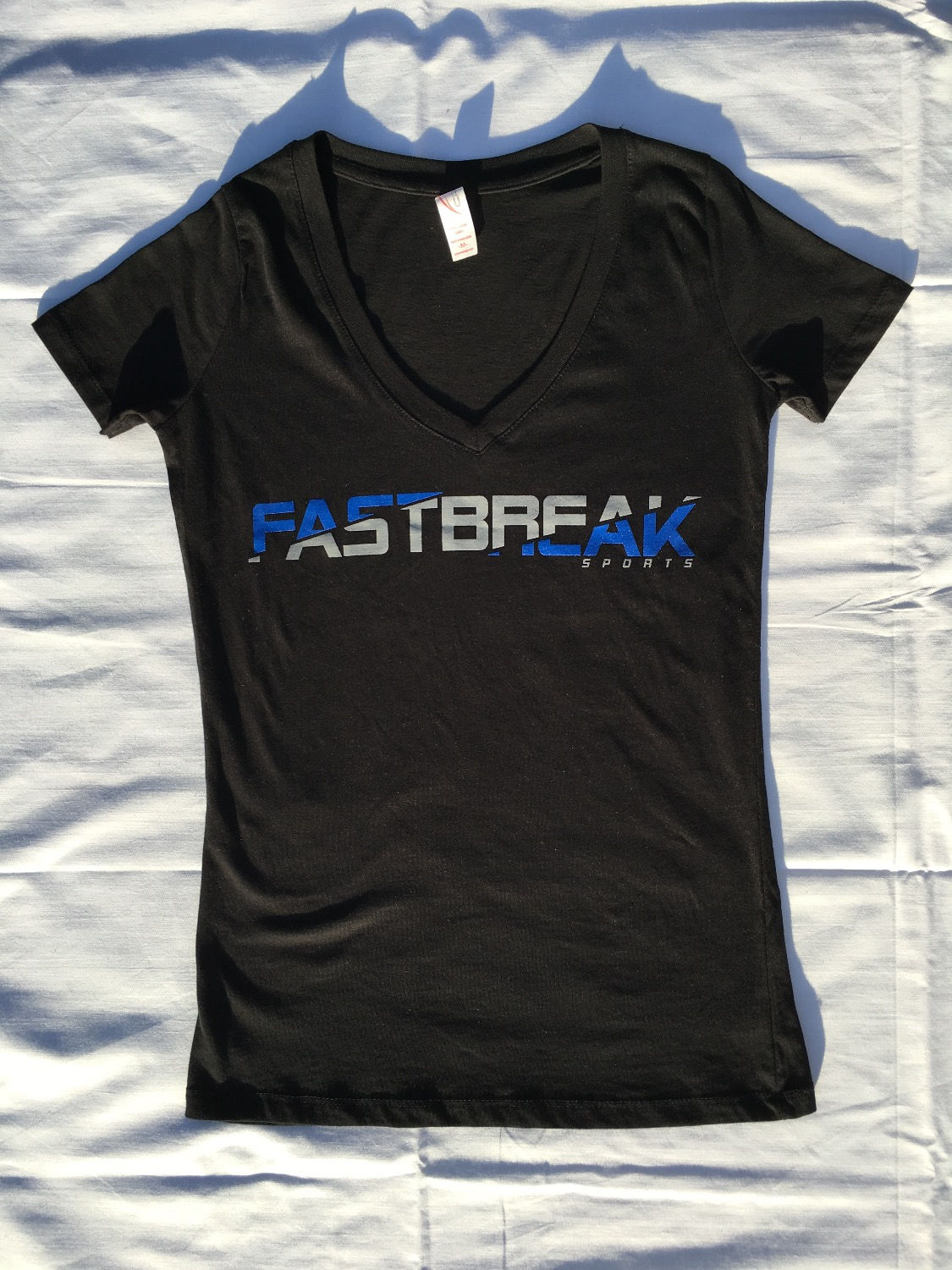 Fastbreak Sports "Line Logo" Mom Shirt