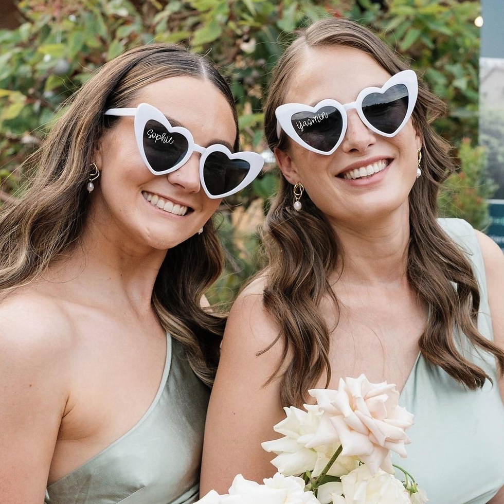 Thumbnail: Personalised Heart-shaped Sunglasses