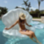 Thumbnail: Personalised Sea Shell Pool Float Lounger