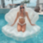 Thumbnail: Personalised Sea Shell Pool Float Lounger