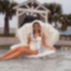 Thumbnail: Personalised Sea Shell Pool Float Lounger