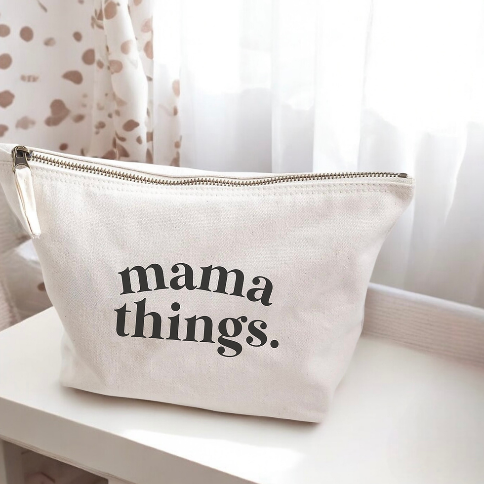 Thumbnail: Mama Things Canvas Pouch