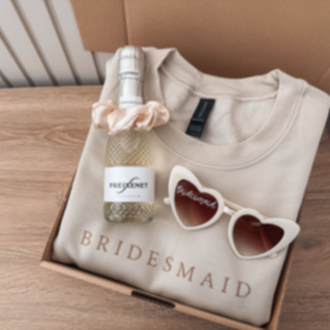 Luxury Bridesmaid Proposal Box - Matching Bridal Party