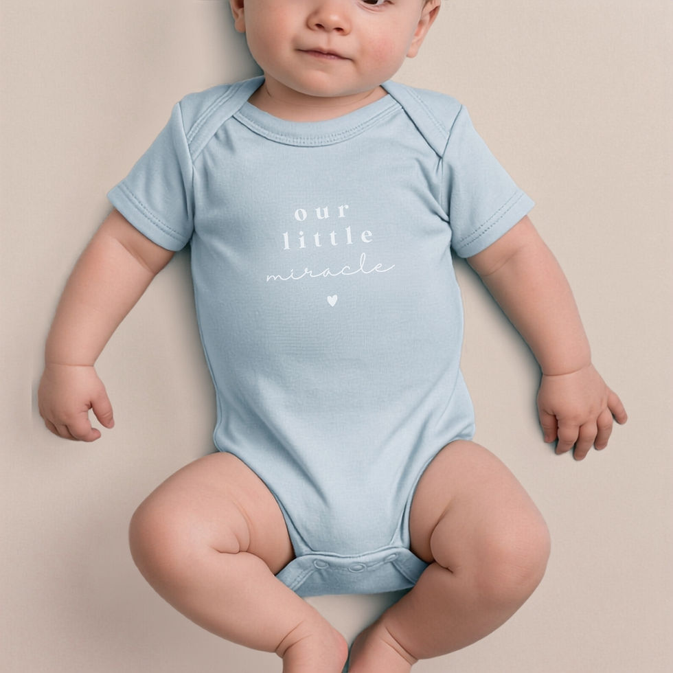 Thumbnail: Our Little Miracle Baby Vest