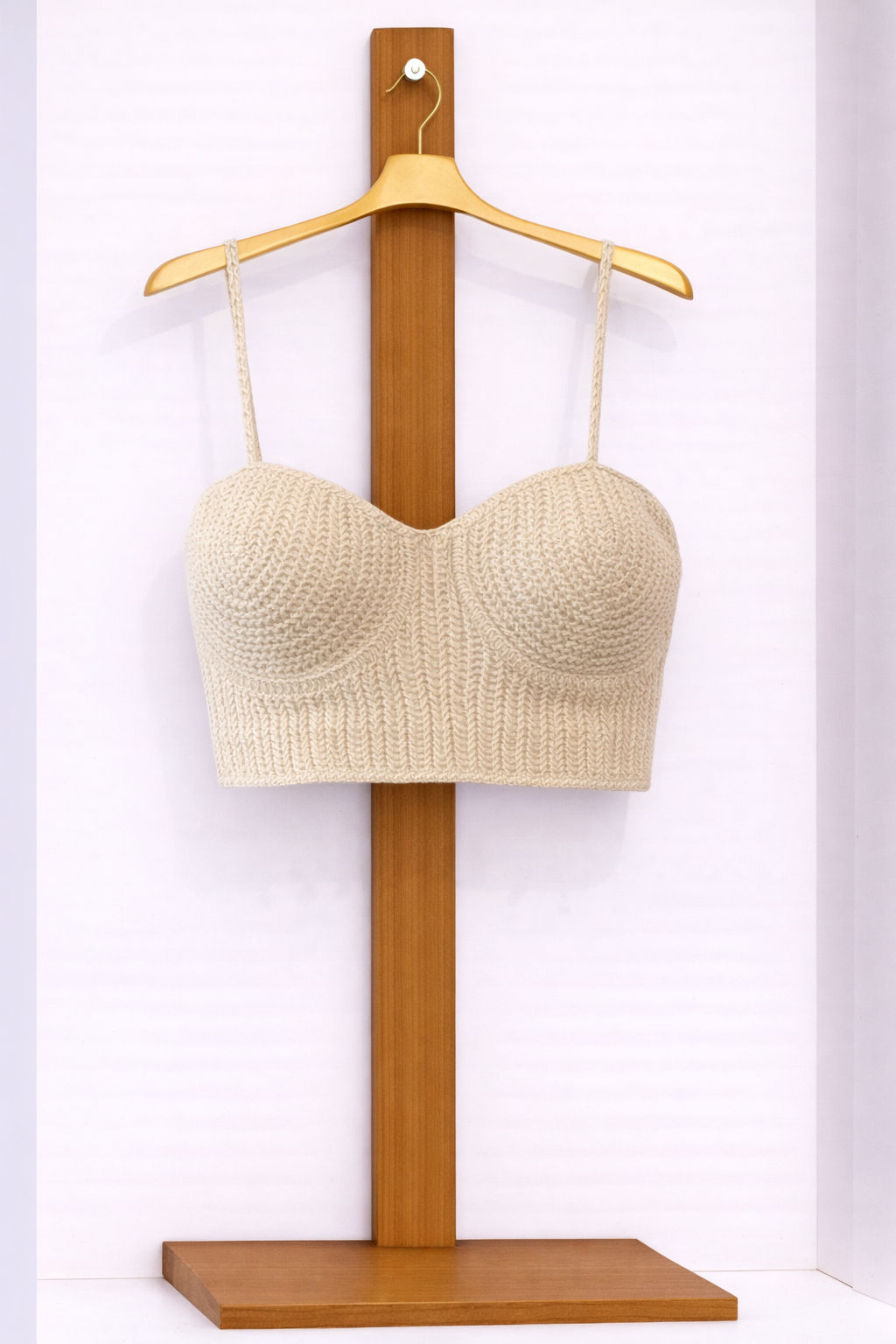 Top Crochet Bustier Lace-Up 