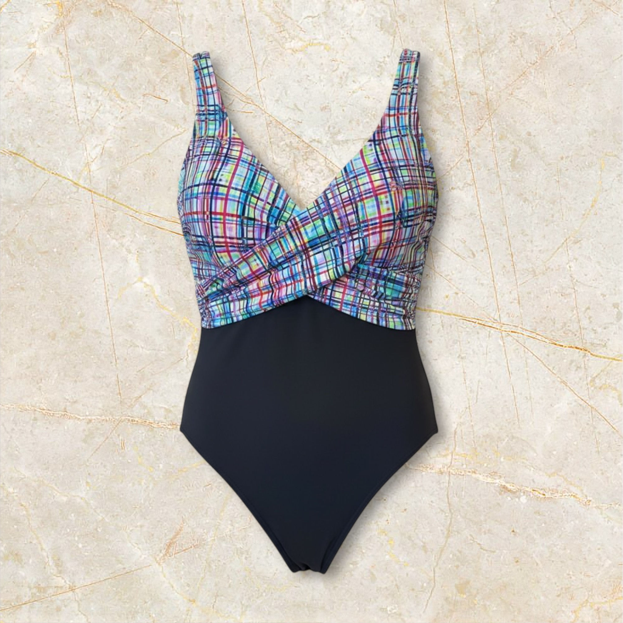 Malla Enteriza “Geometría Chic”