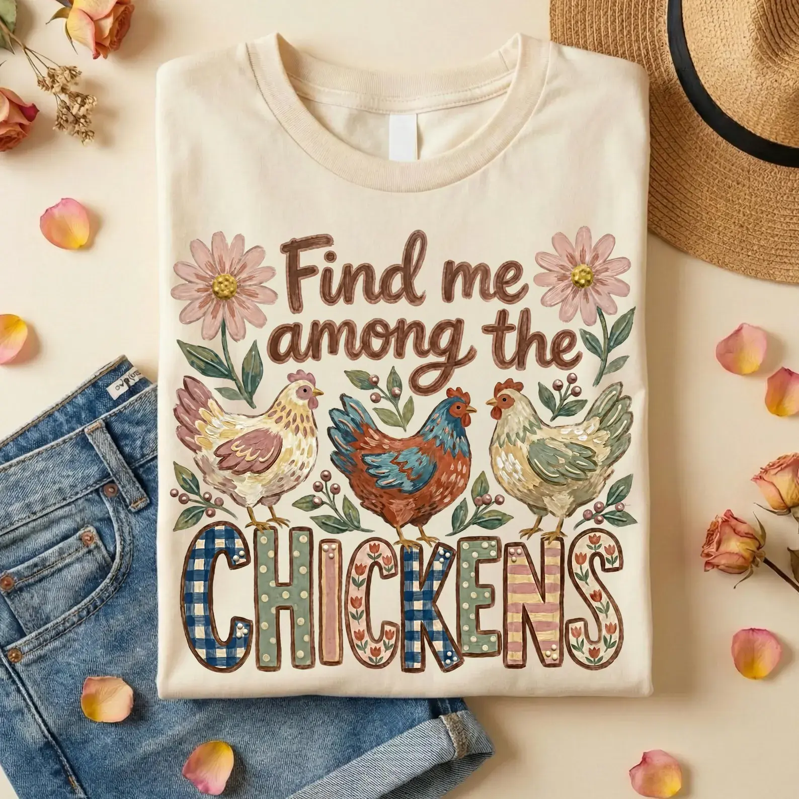 Find Me Among The Chickens