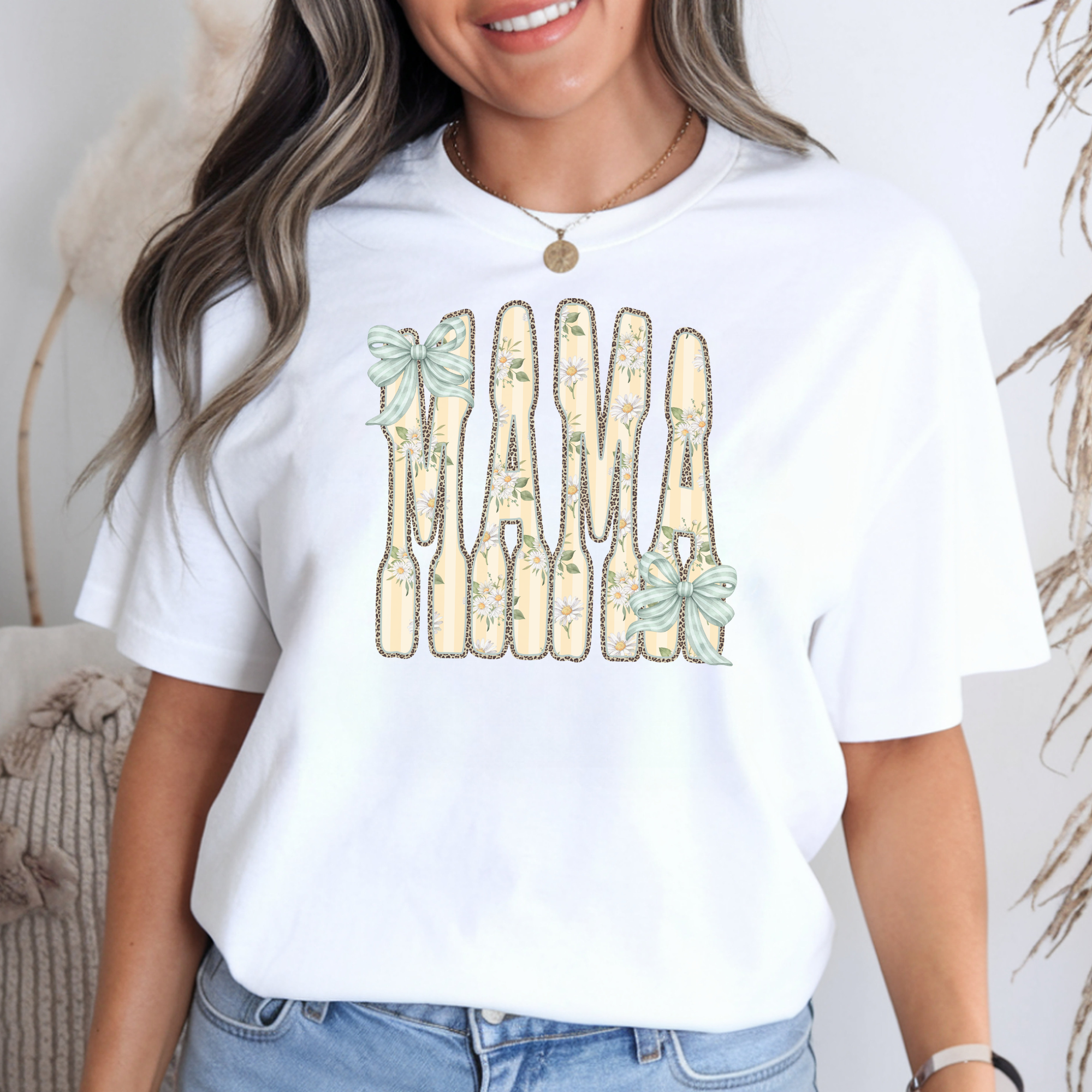 Yellow Floral Mama