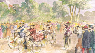 Radfahren - Wegbereiter der Emanzipation der Frau!