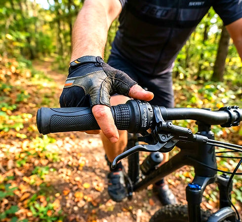 Hand bedient Fahrradschaltung
