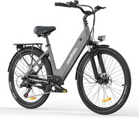MileCity1 26" E-Bike für Erwachsene, 7 Gang Elektrofahrrad