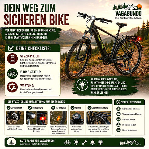 Infografik: Fahrrad richtig pflegen und für Touren auswählen.