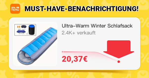 Ultra-Warm Winter Schlafsack mit Kapuze, synthetische Isolierung, Mikrofaserstoff, inklusive Augenmaske und Ohrstöpsel, ideal für Outdoor-Camping, Camping-Zubehör
