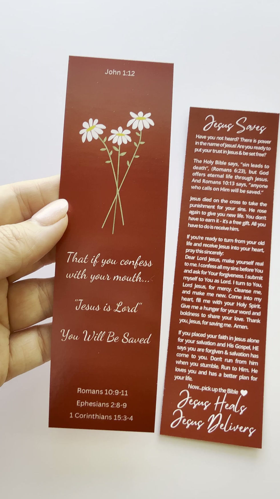 Thumbnail: Salvation Cards (Pack of 10) Bookmarks