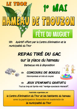 AFFICHE THOUZON 2022