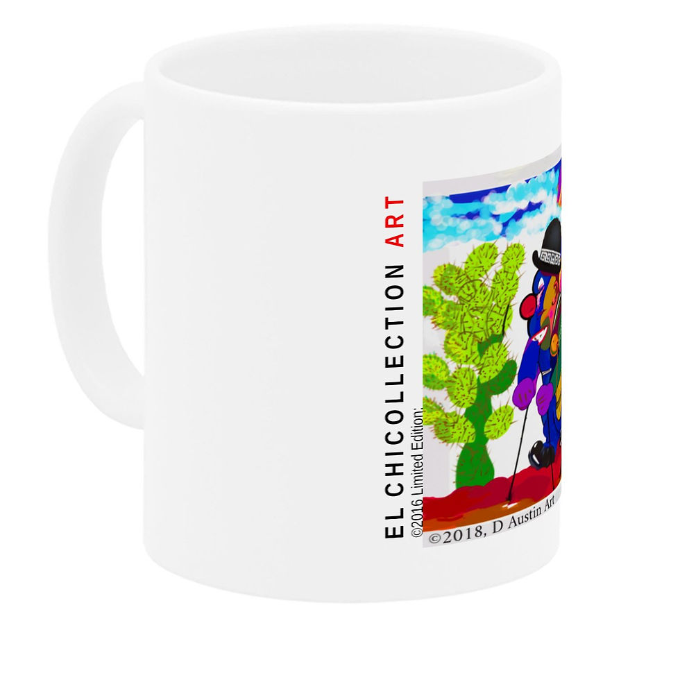 Thumbnail: Collectible Mud:  "El Chico Crossing Chihuahuan Desert"