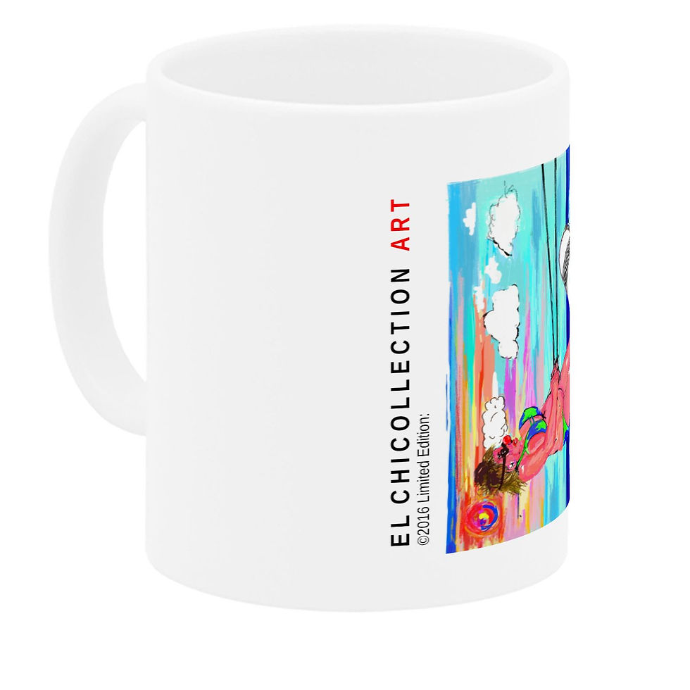 Thumbnail: Collectible Mug:  "Sulfing Girl"