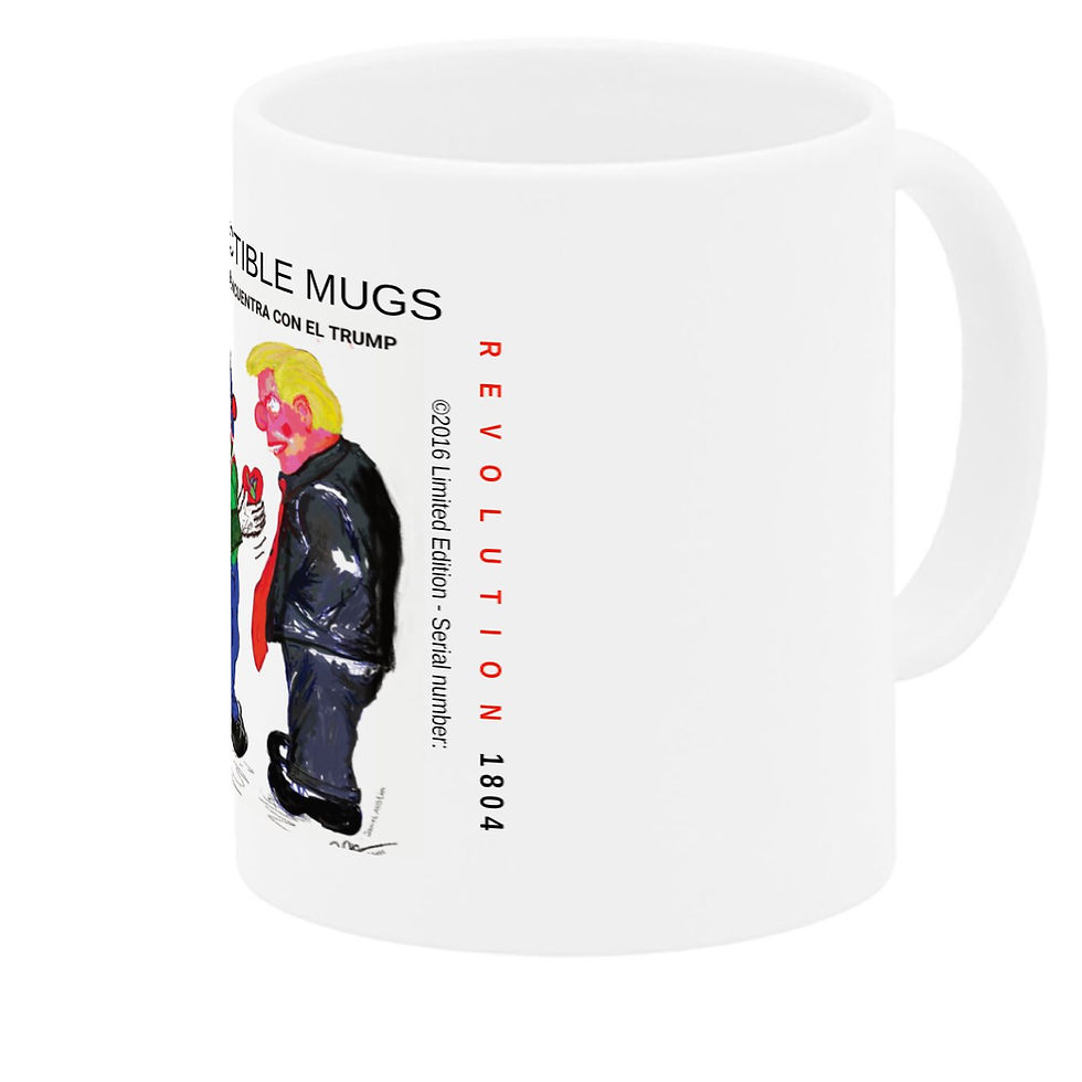 Thumbnail: Collectible Mug: "Offering Love to Donald"