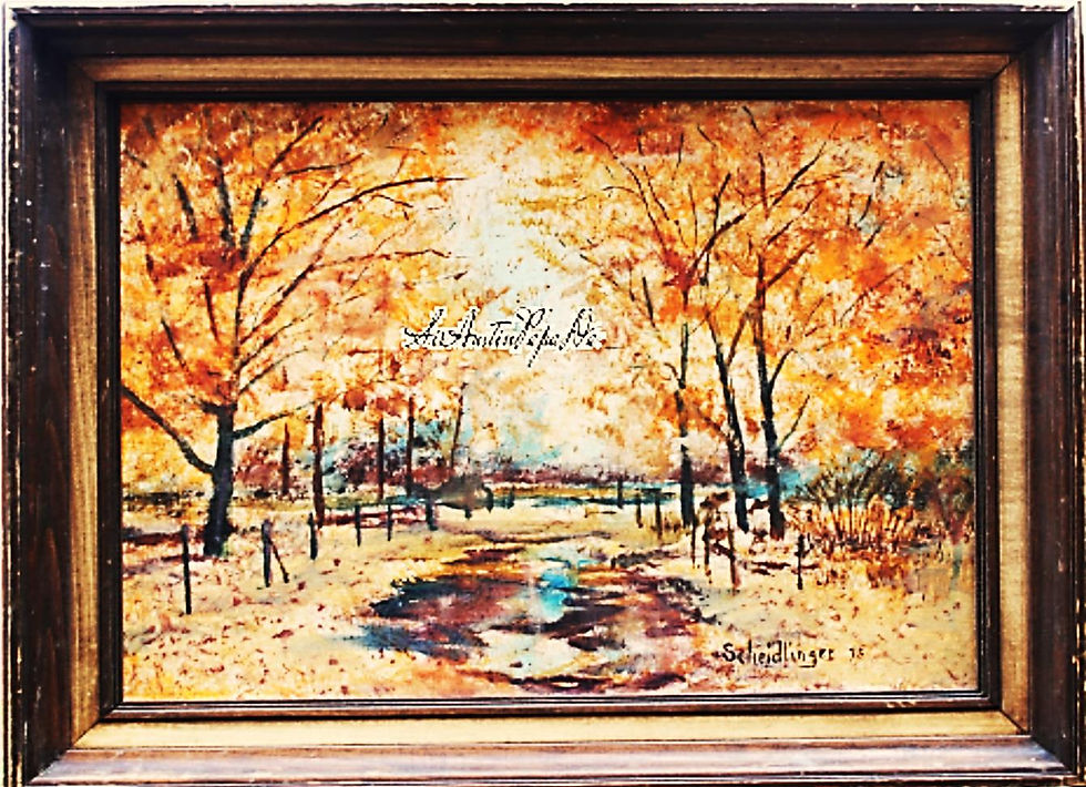 "Winter", by Scheidlinger,