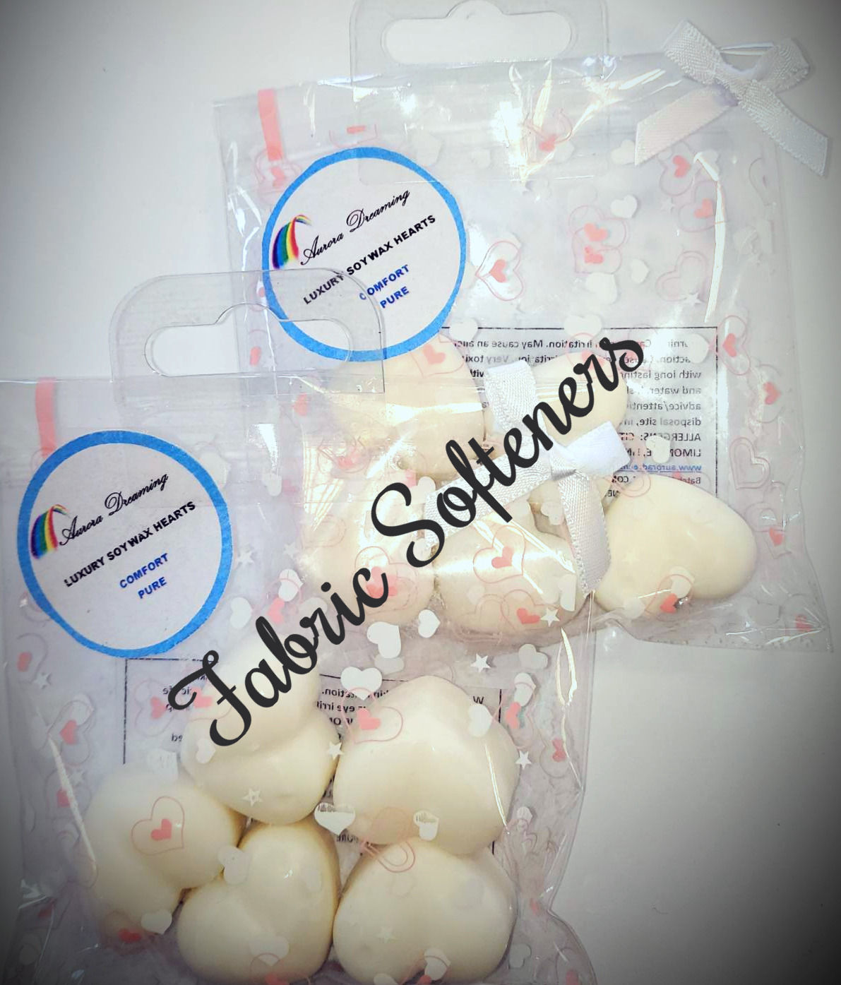 FABRIC SOFTENERS  INSPIRED LUXURY SOY WAX HEARTS