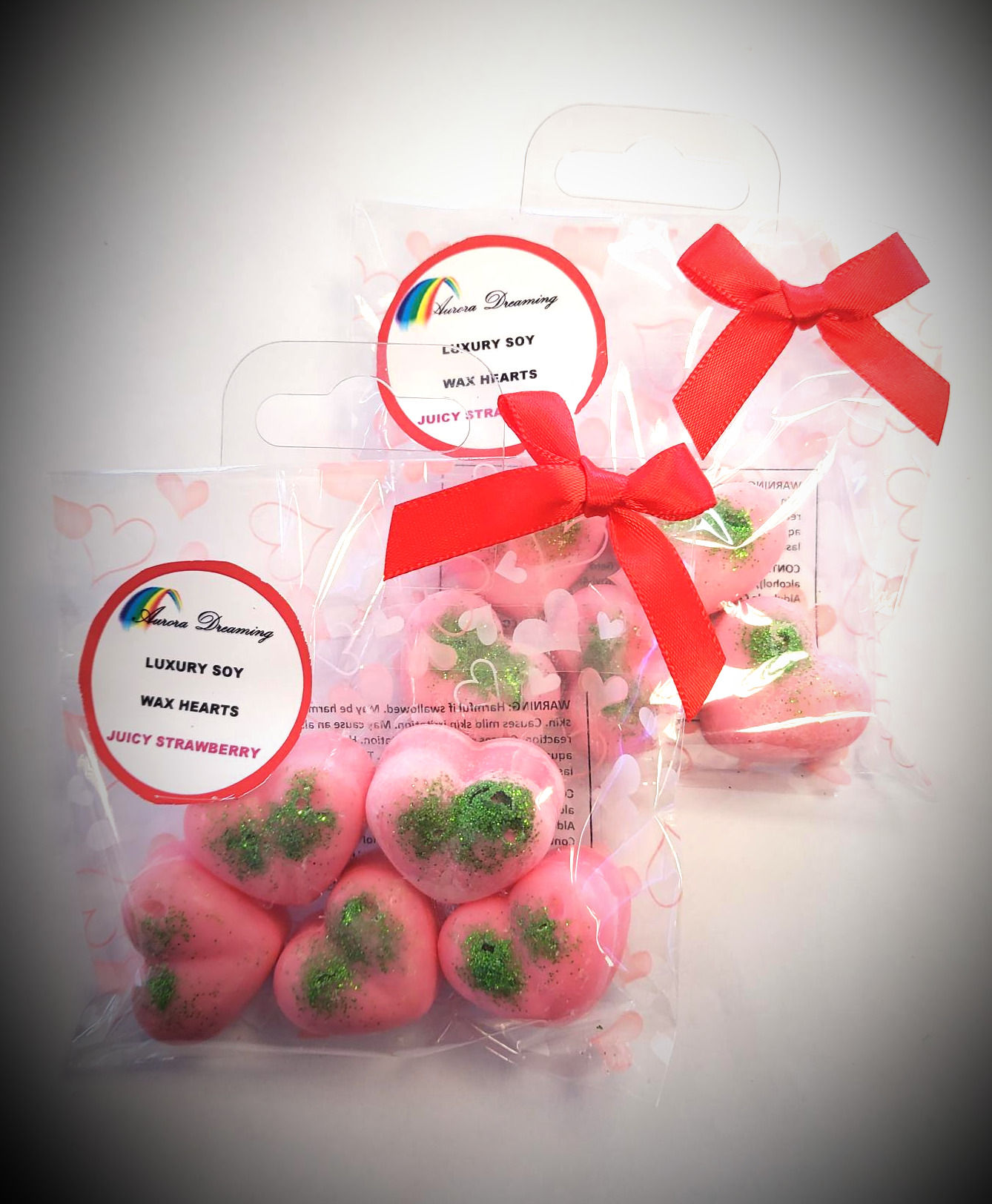 JUICY STRAWBERRY HEARTS