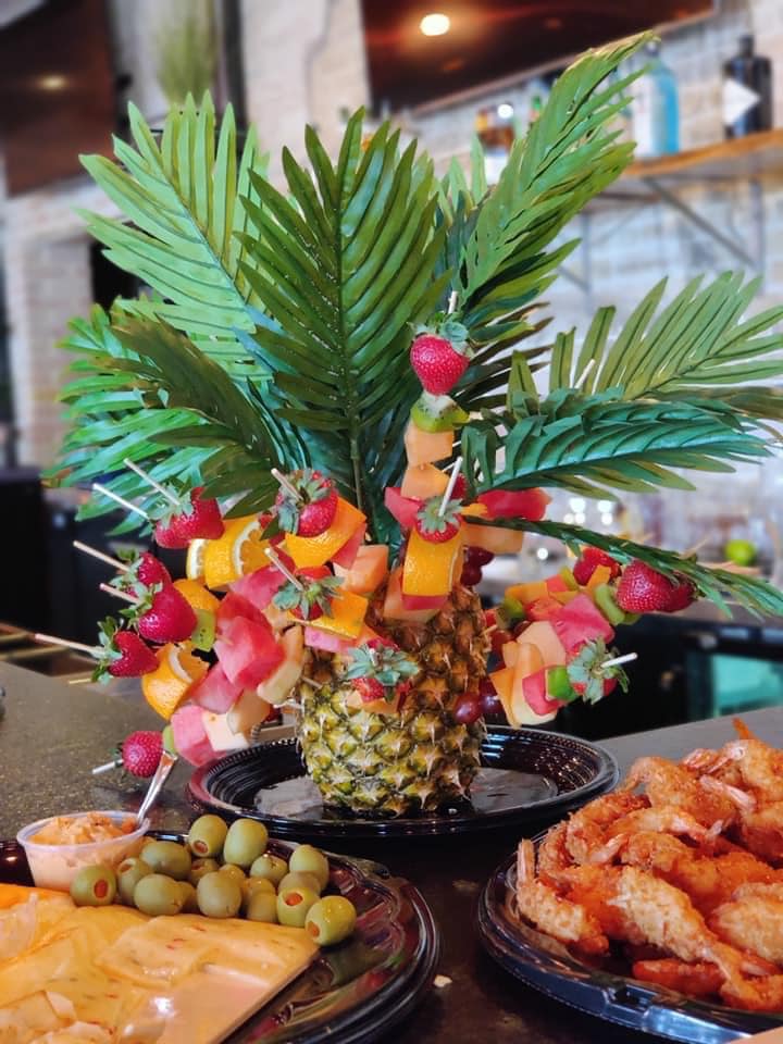 Arranged Food and Objects