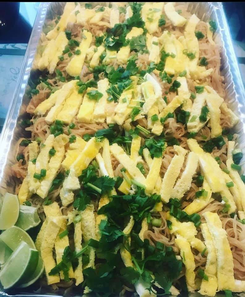 Arranged Food and Objects