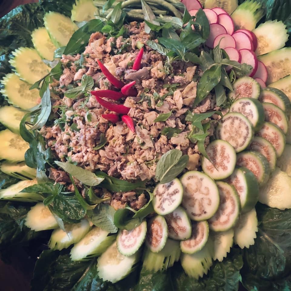 Arranged Food and Objects