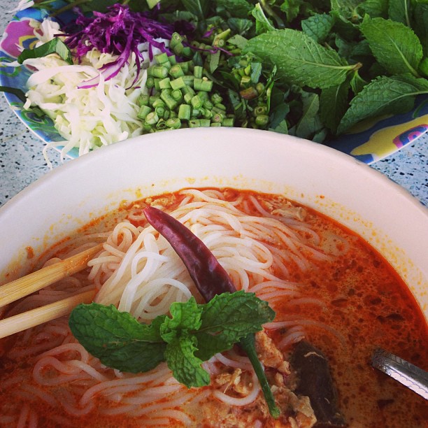 Arranged Food and Objects