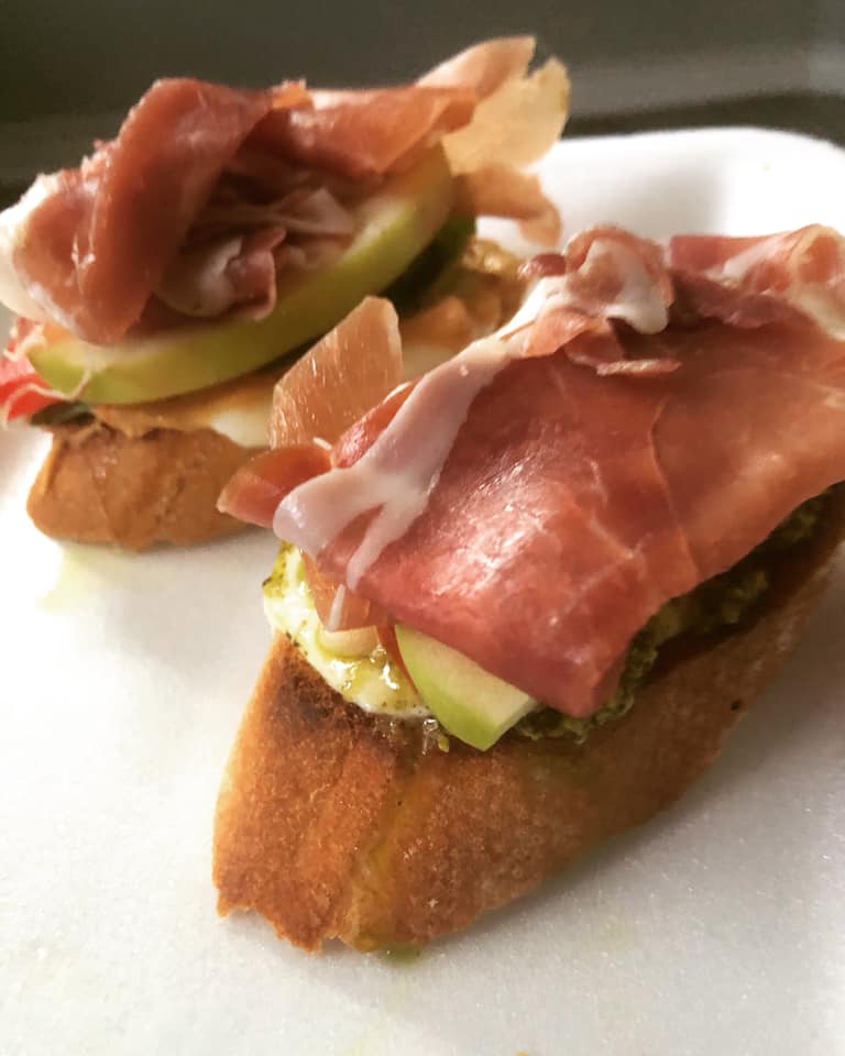 Arranged Food and Objects