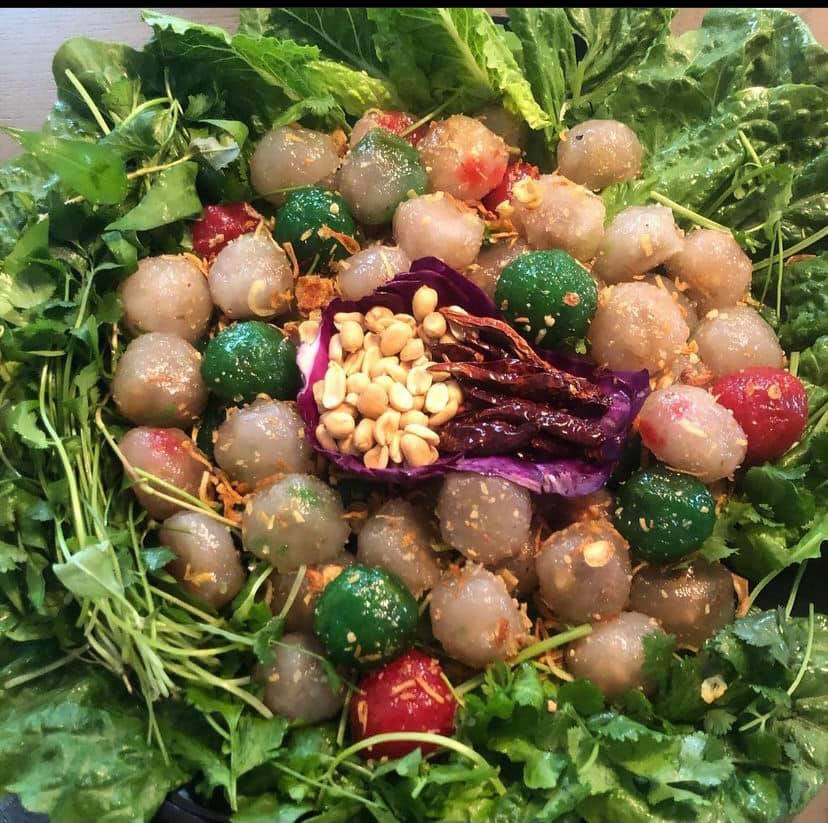 Arranged Food and Objects