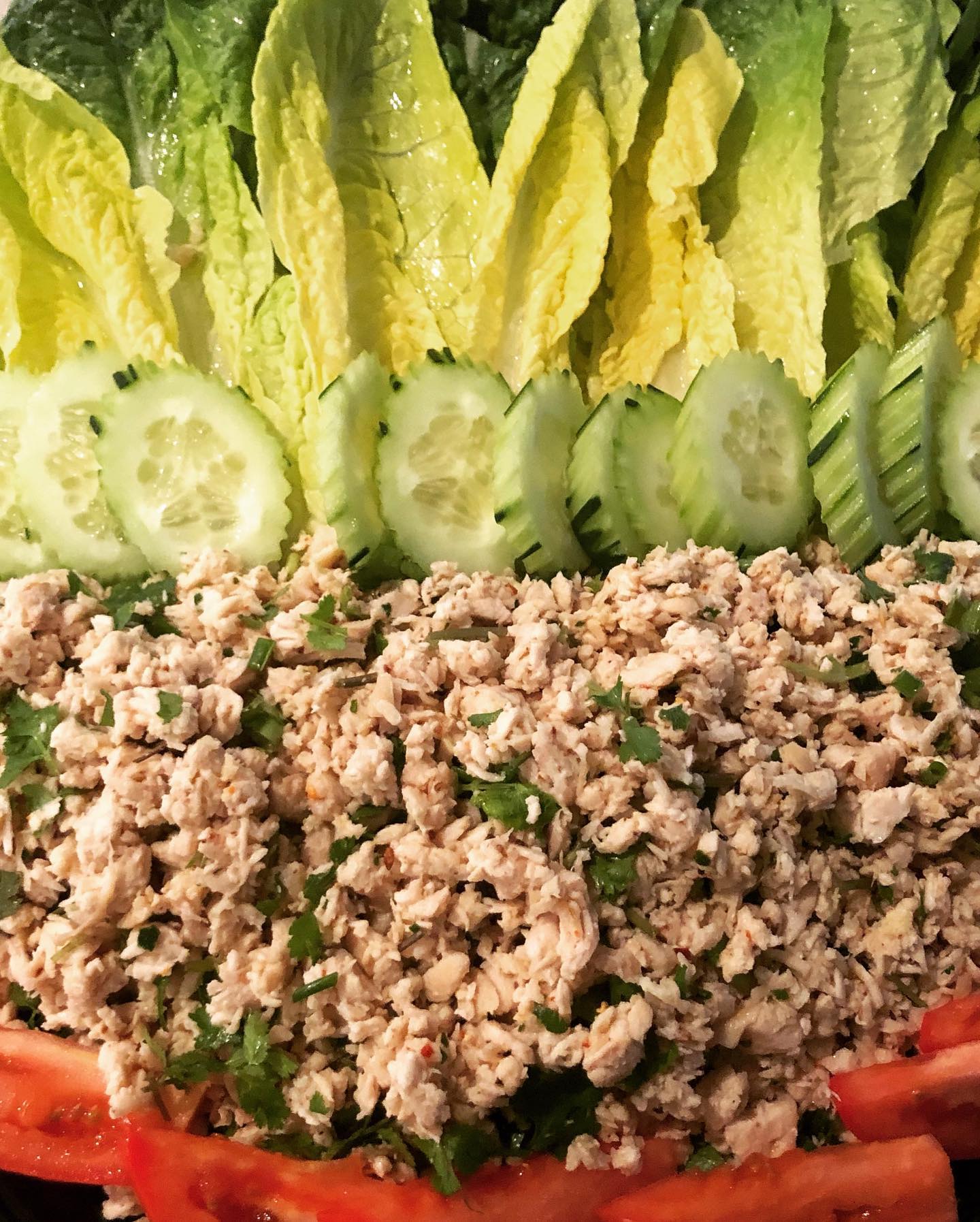 Arranged Food and Objects