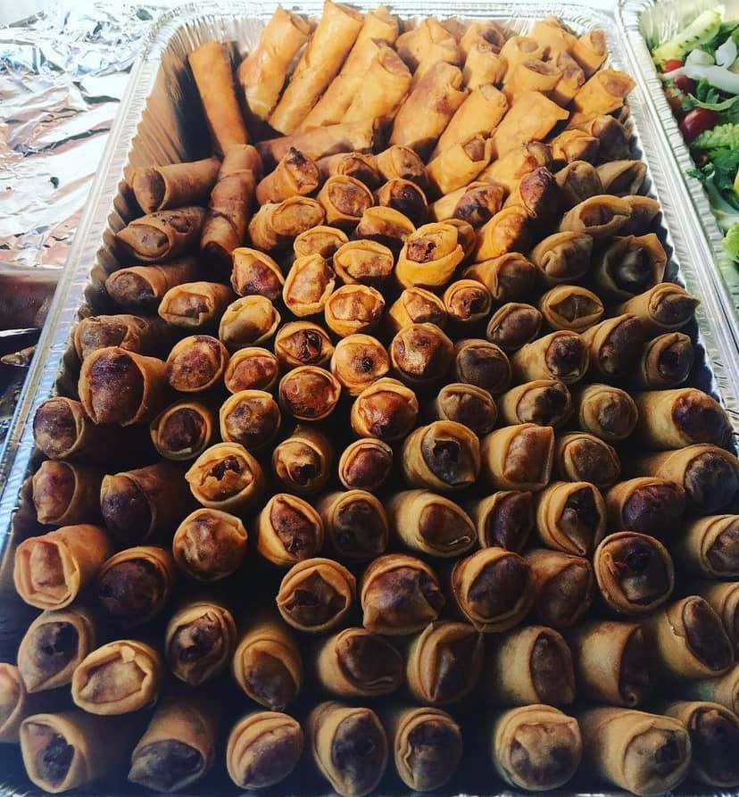 Arranged Food and Objects