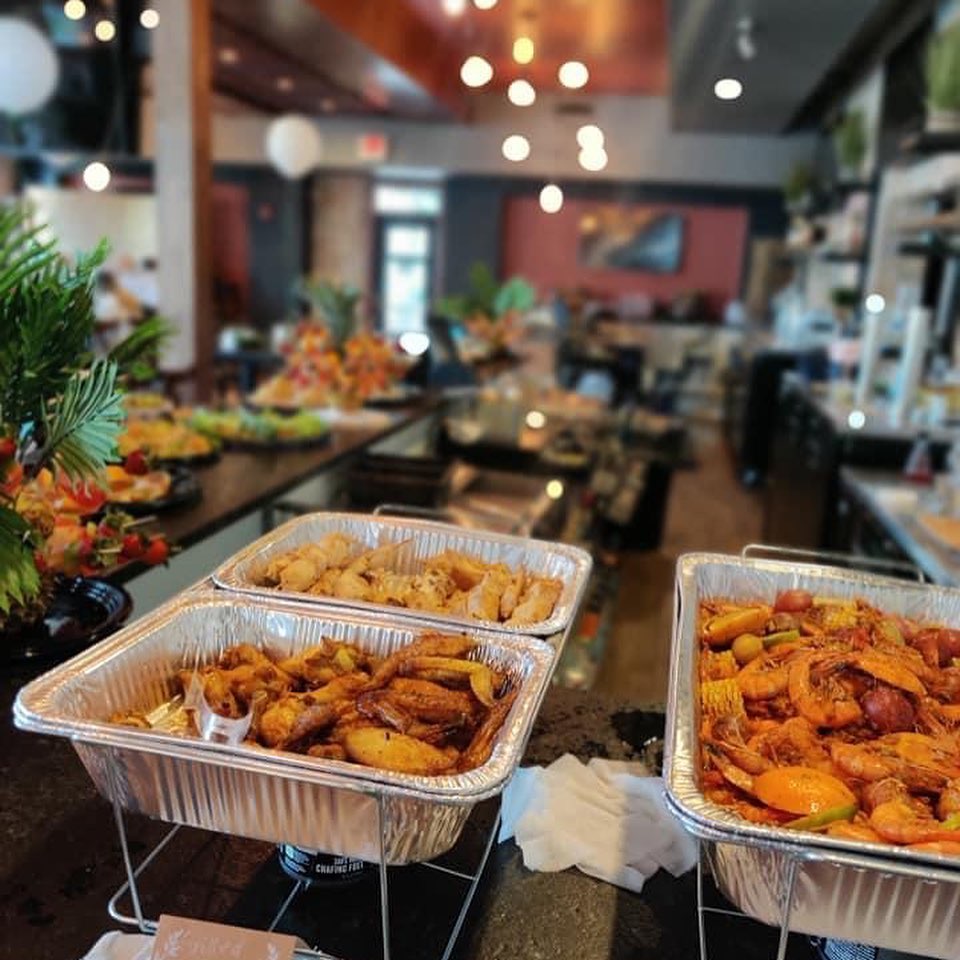 Arranged Food and Objects