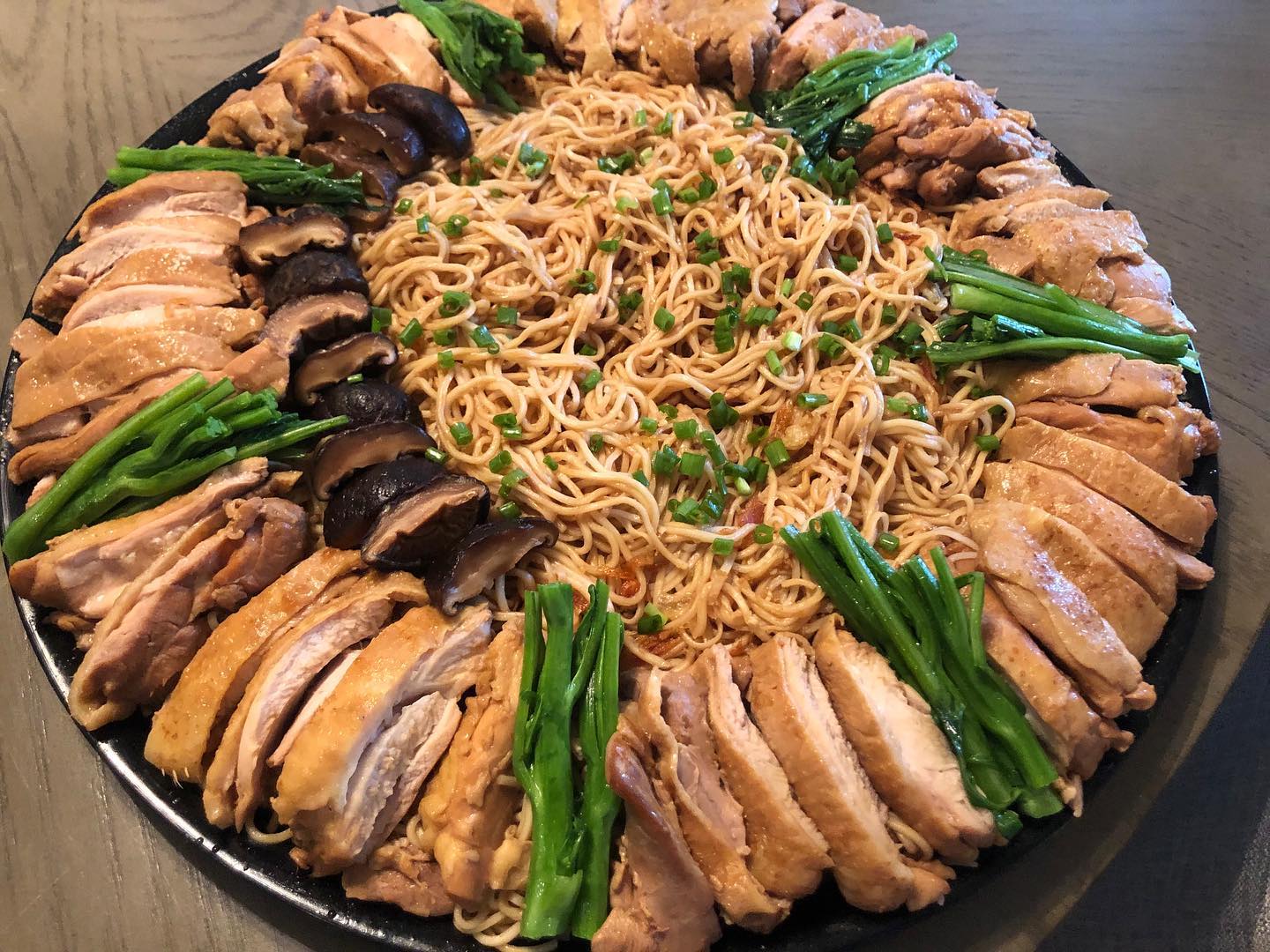 Arranged Food and Objects