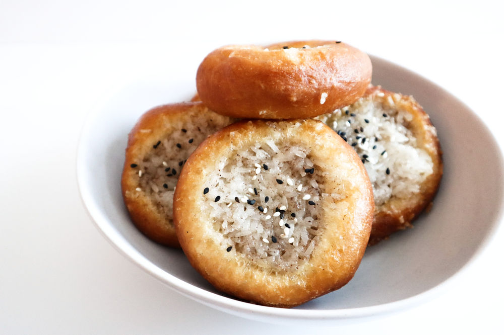 Malaysian Glutinous rice doughnuts Kap Chong