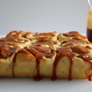 Apple Caramel Cinnamon Scrolls