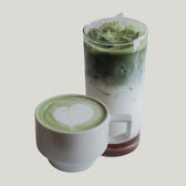 抹茶ラテ(奈良悠三堂)