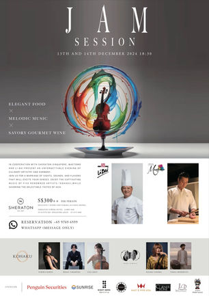 【2024.12.13~14】Sheraton Towers Singapore/LiBai×Maetomo/JAM Session